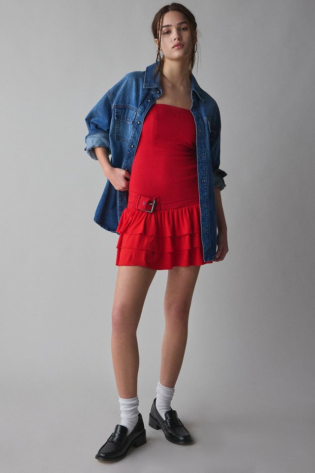 Silence + Noise Rubie Strapless Mini Dress #2