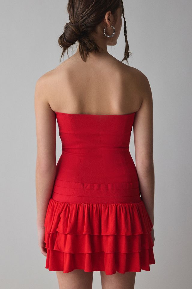 Silence + Noise Rubie Strapless Mini Dress #3
