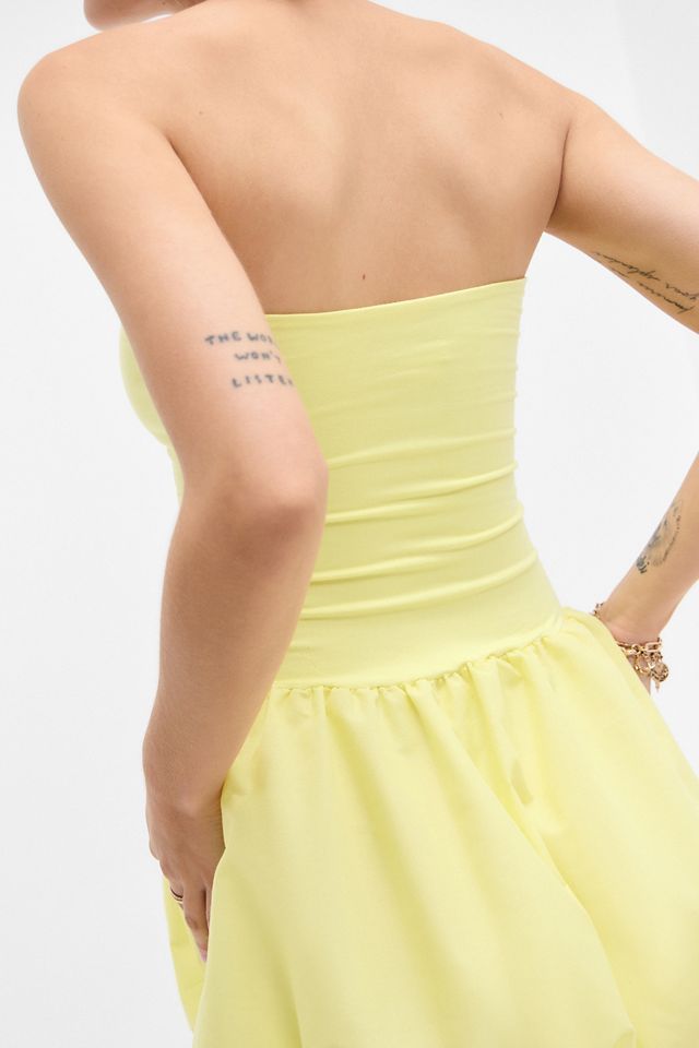 Kimchi Blue Bandeau Bubble Mini Dress #3