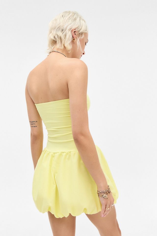 Kimchi Blue Bandeau Bubble Mini Dress #4