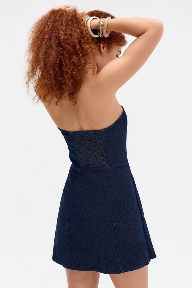 UO Paige Trägerloses Minikleid #3