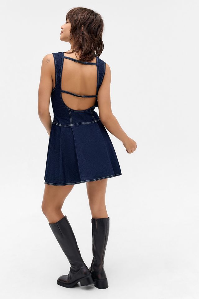 BDG Leah Plissiertes Minikleid #4