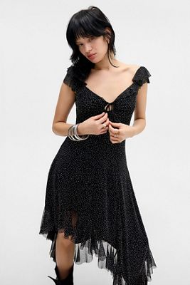 Vestido Midi UO Hyacinth con Tachuelas