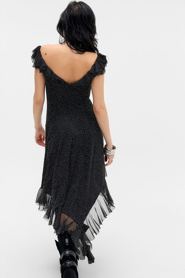 UO Hyazinthen-Midikleid mit Nieten #3