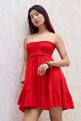 Red & Dark Red Dresses: Mini, Midi & Maxi | Urban Outfitters UK