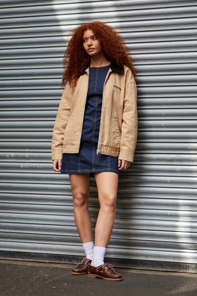 Vestido Camisero con Recortes de Denim Lilith Silence + Noise #2