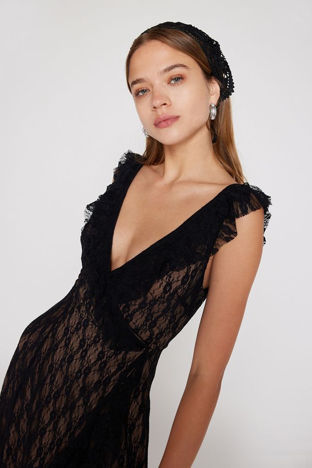 Kimchi Blue Indy Lace Midi Dress