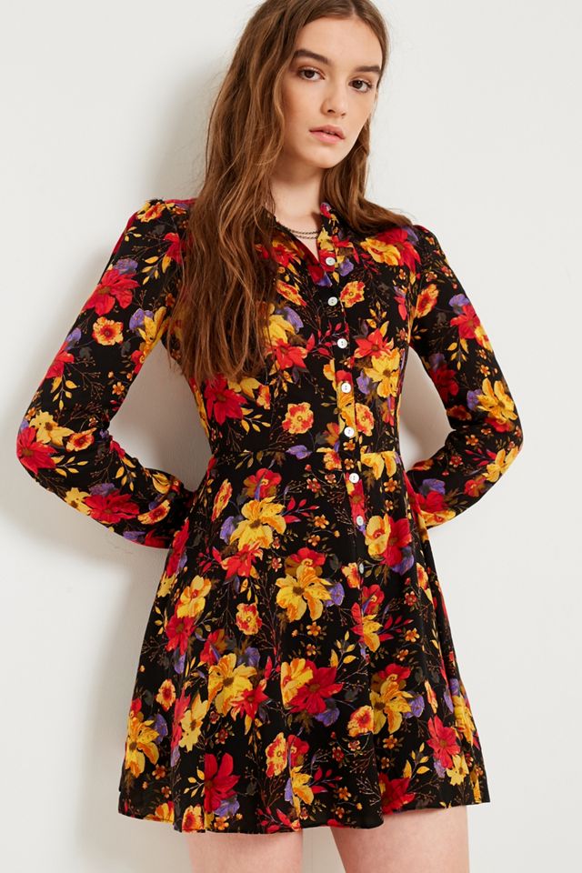 Kimchi Blue Sabrina Floral Shirtdress #2