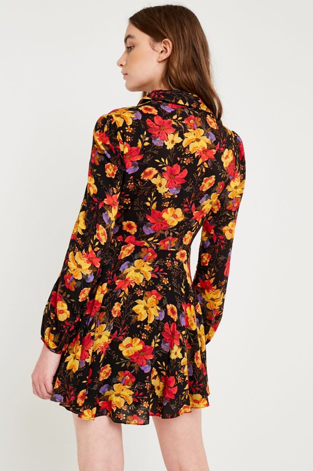 Kimchi Blue Sabrina Floral Shirtdress #3