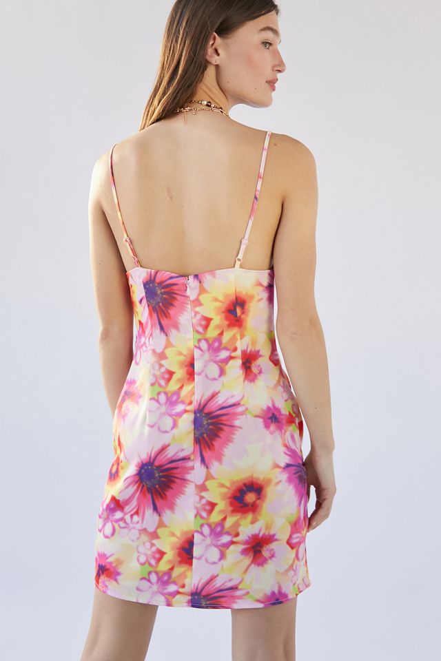 Robe mini florale UO Mallory #1