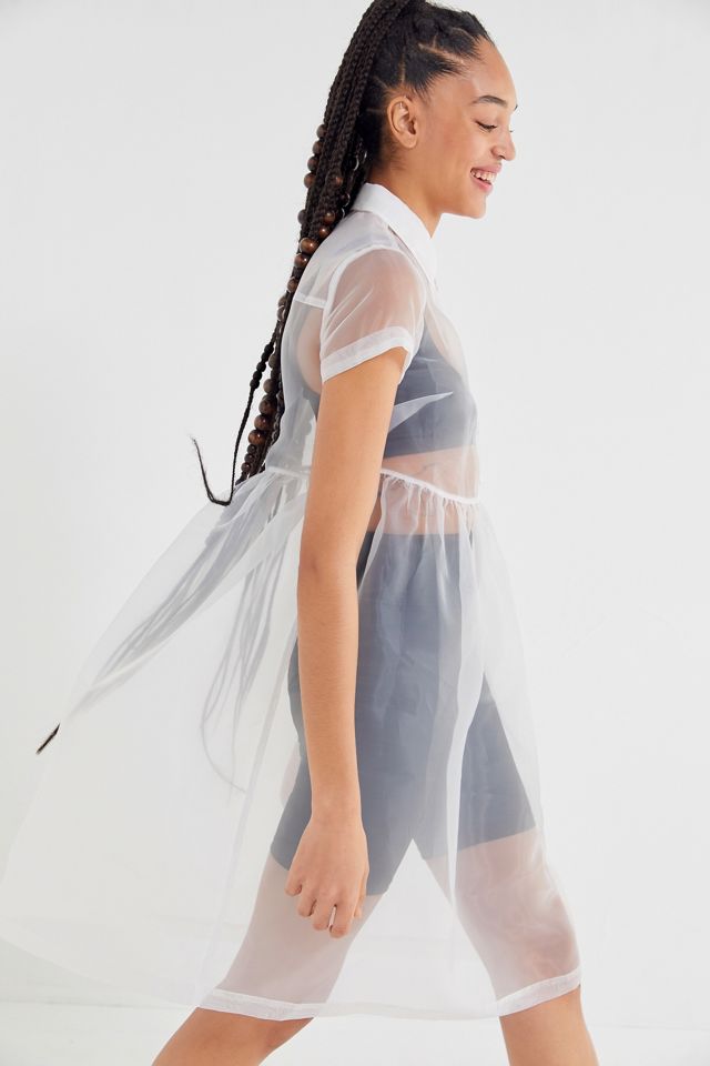 organza cloud dress Holly Stalder Black Silk Organza Cloud Dress