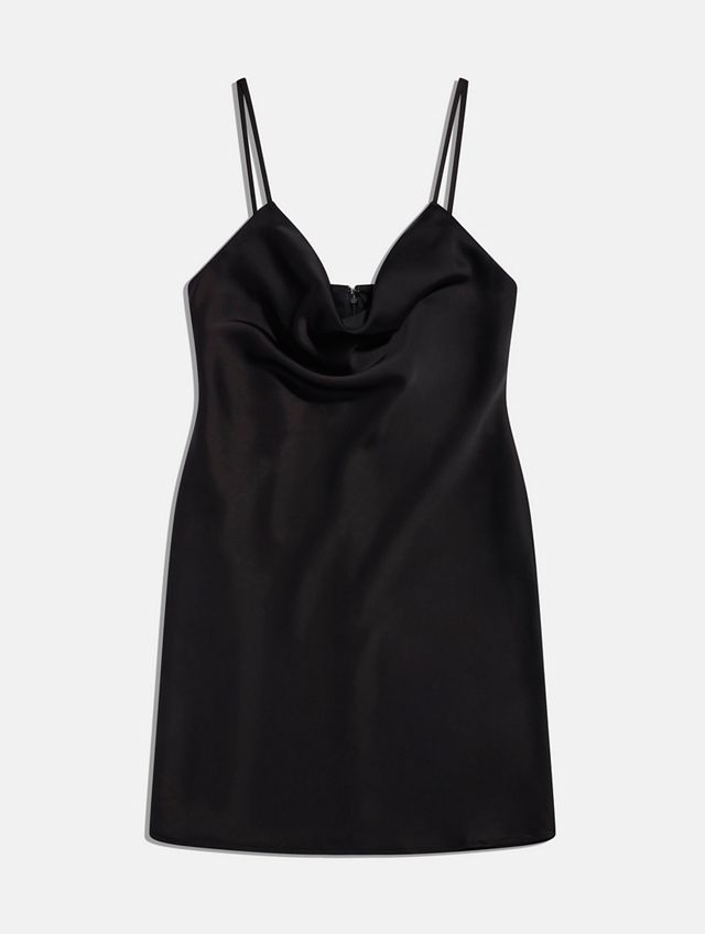 UO Mallory Cowl Slip Mini Dress #4
