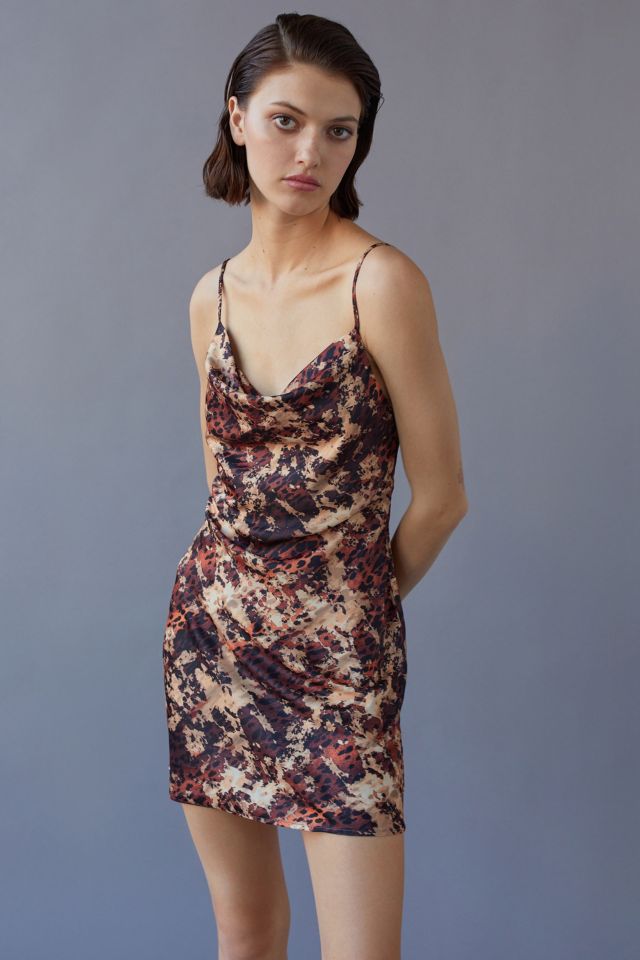 Urban outfitters clearance leopard print dress