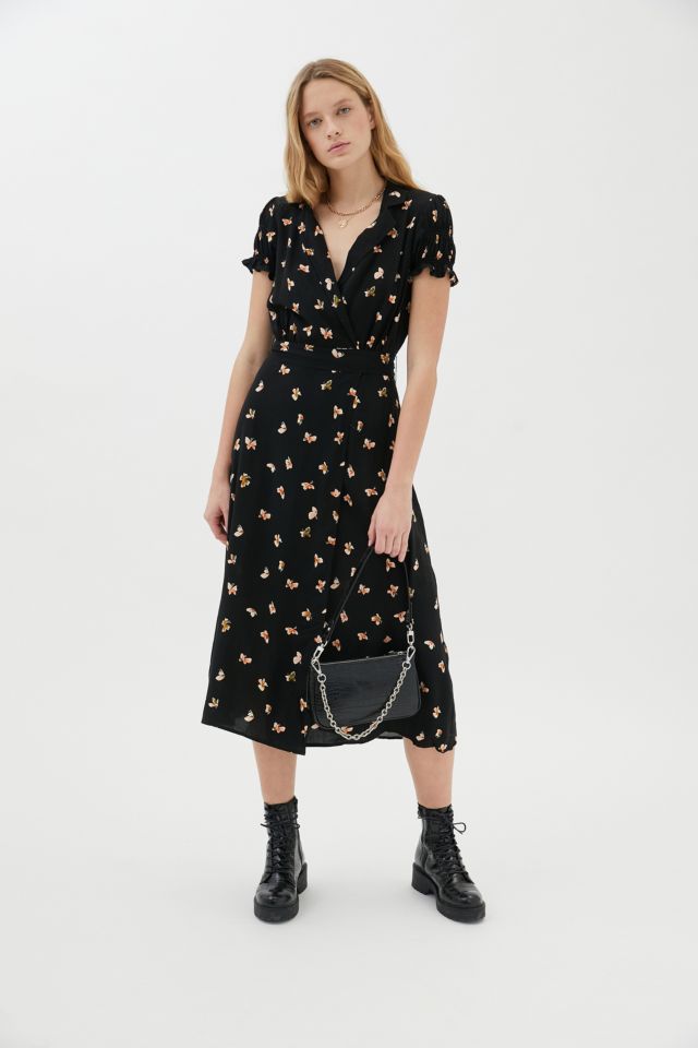 Urban outfitters wrap clearance dress