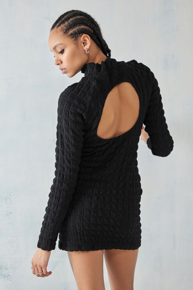 Robe mini en maille popcorn UO Pia #3