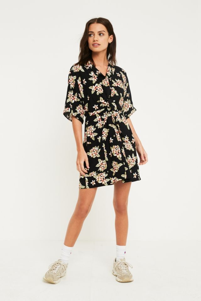 UO Aloha Hawaiian Shirt Dress