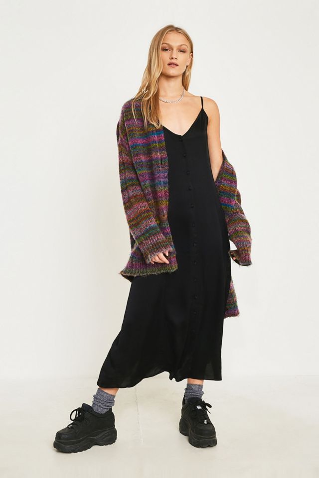 UO Demi Button-Through Midi Slip Dress #2