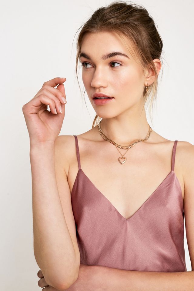 UO Contrast Panel Slip Dress #2
