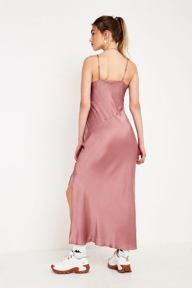 UO Contrast Panel Slip Dress #3