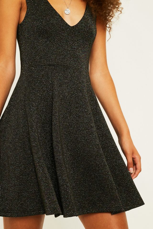 UO Rainbow Sparkle Skater Abito #1