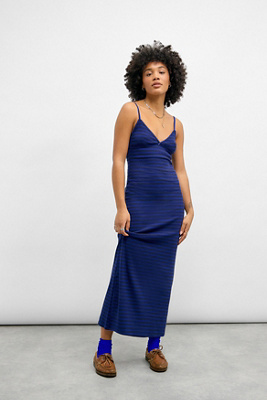 Robe Midi Cami à Rayures Je T'aime en taille: XS - BDG - Modalova