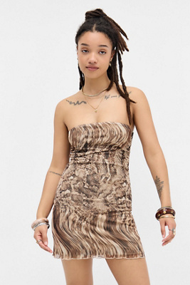 Robe Mini Bandeau en Maille Alix en taille: TTP - Silence + Noise - Modalova