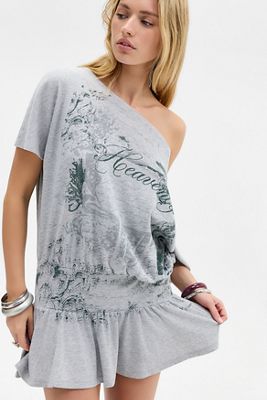 Minivestido con Estampado Gráfico UO