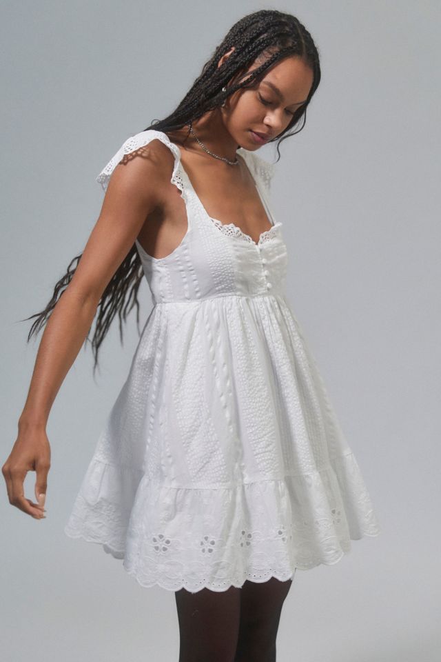 Formal Styling with Lace Babydoll Dress
