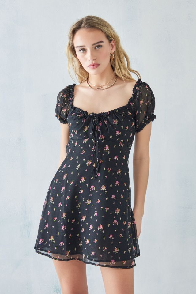 Urban outfitters shop floral mini dress