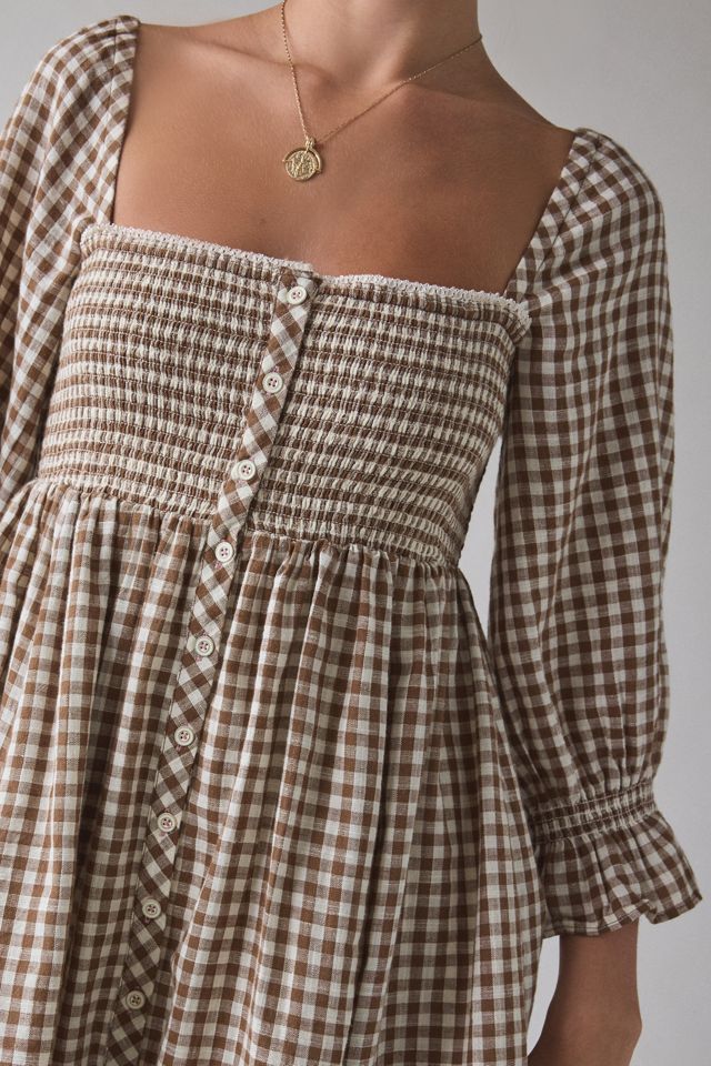Kimchi Blue Süßes Wie Ein Knopf Minikleid #1