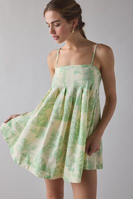 UO Stella Encaje Babydoll Mini Vestido | Urban Outfitters ES