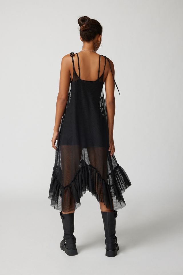 Vestido Midi de Malla UO Everly #3