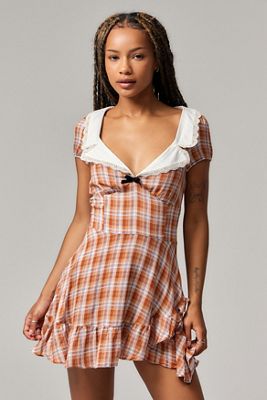 Vestido Corto a Cuadros Maeve de Kimchi Blue