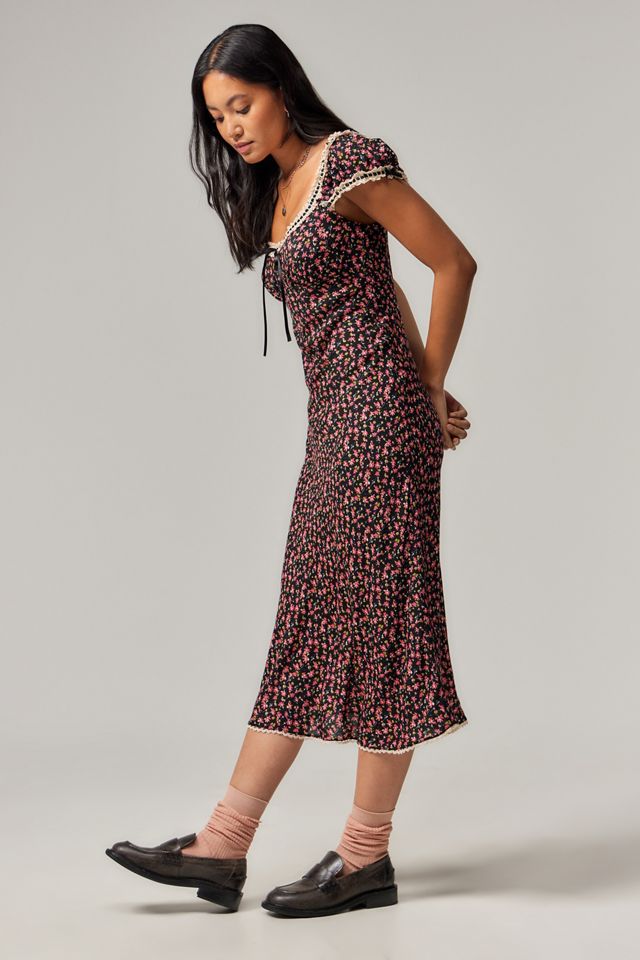 Light Before Dark Saskia Floral Midi Dress #3