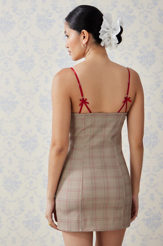 Kimchi Blue Lexi Check Mini Dress #3
