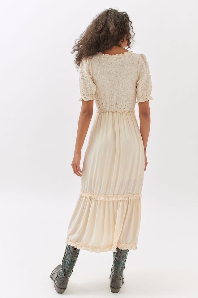 Robe midi UO Picnic Time | Urban Outfitters FR