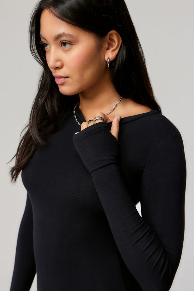 Vestito Maxi a Maniche Lunghe BDG Aubrette #1