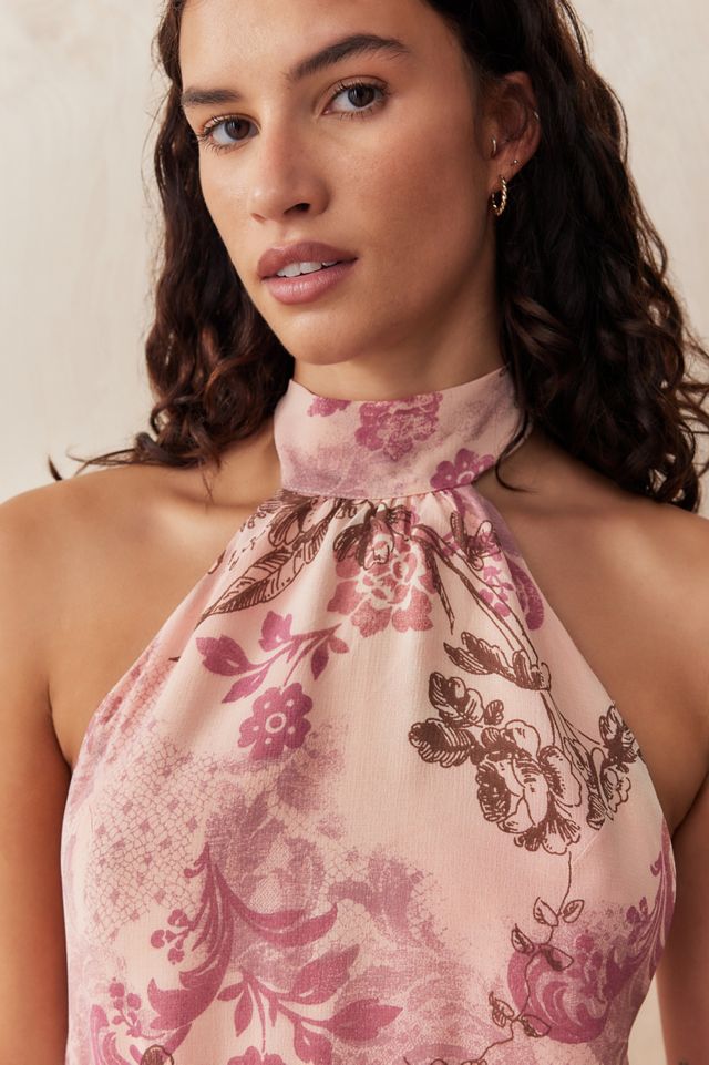 Ecote Delphine Halterneck Mini Dress #2
