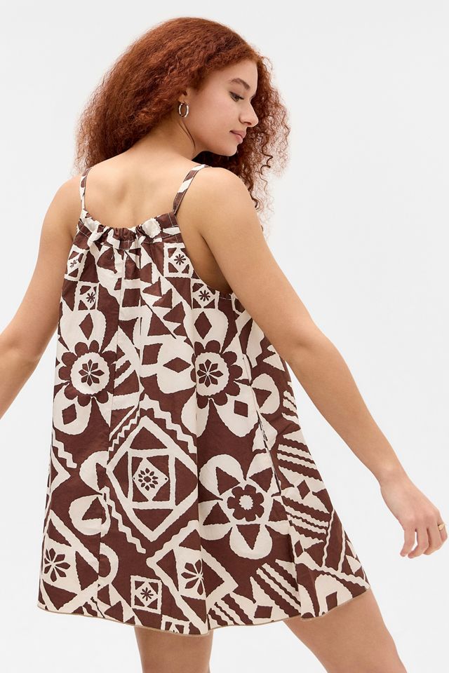 BDG Eva Printed Mini Shift Dress #3