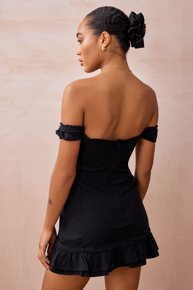 Kimchi Blue Francesca Off-The-Shoulder Mini Dress #3