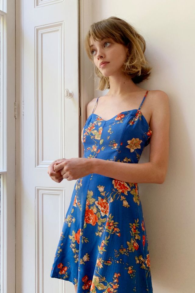 Urban outfitters clearance floral mini dress