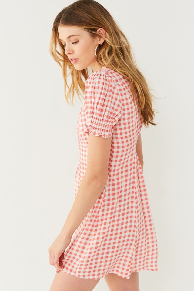 Urban outfitters hotsell pink gingham dress