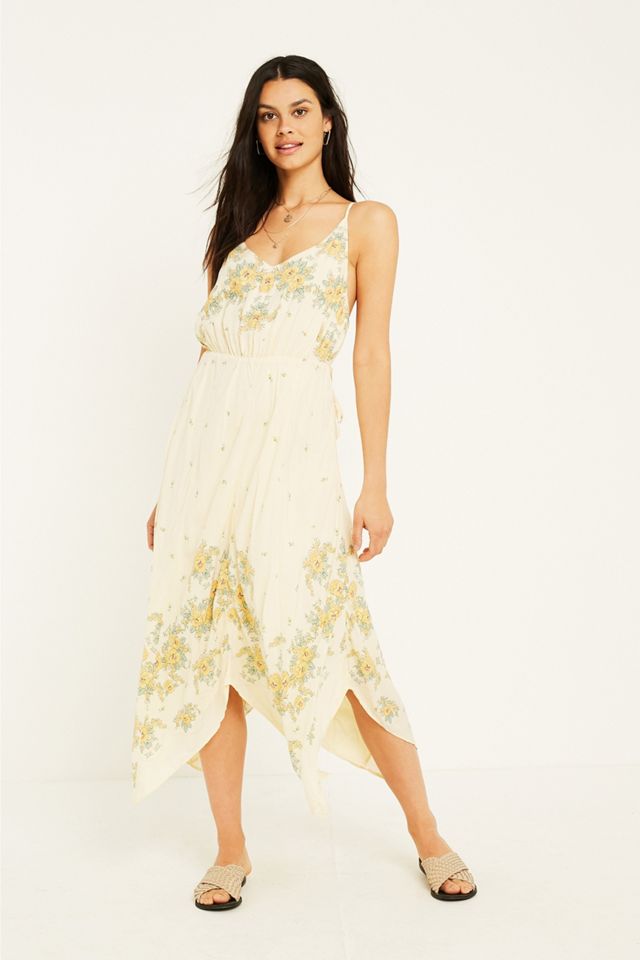 Floral handkerchief outlet dress