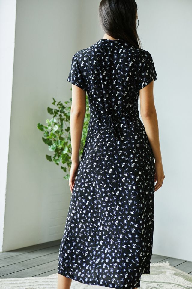 UO – Hemdkleid in Midilänge mit Blumenmuster #1