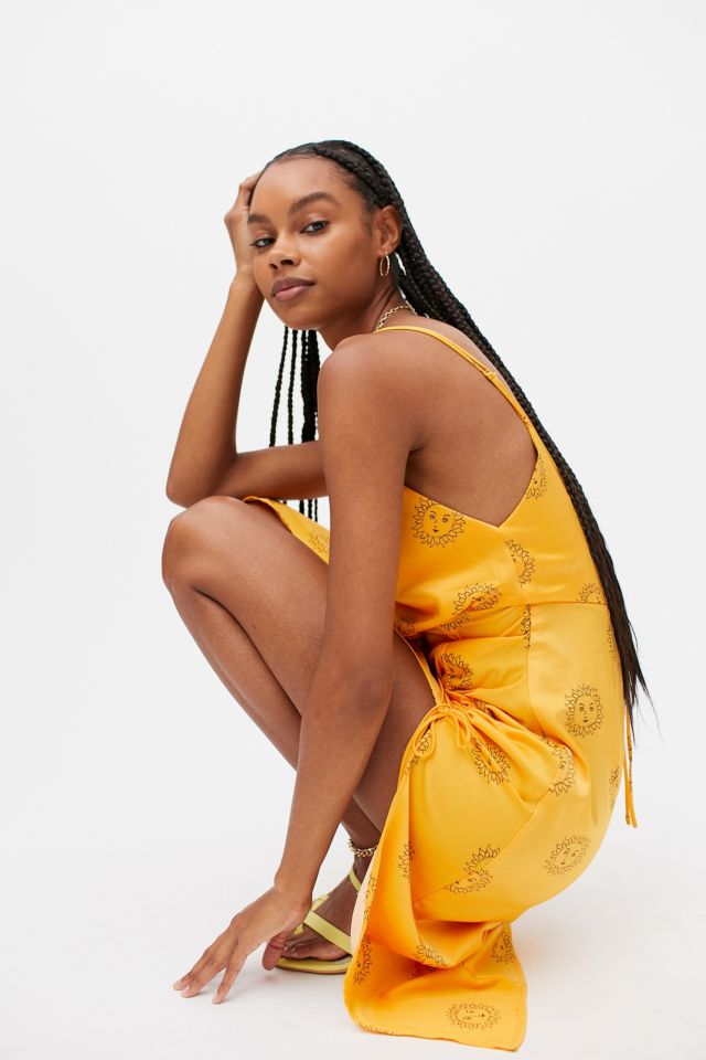 Urban outfitters cheap mustard dress