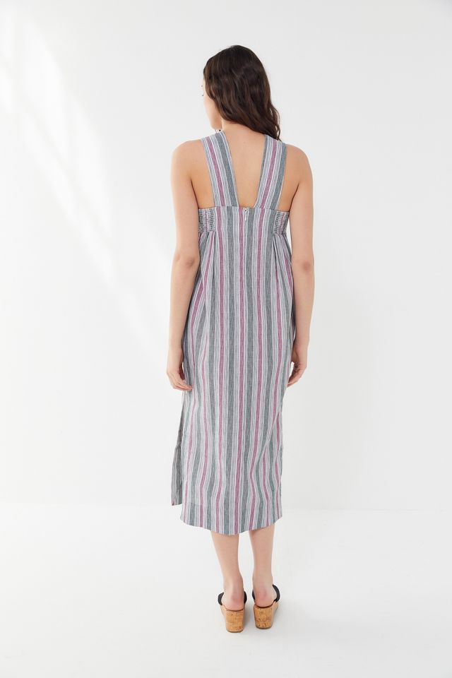 Urban Outfitters – Midikleid „Santana“ im Streifendesign #2