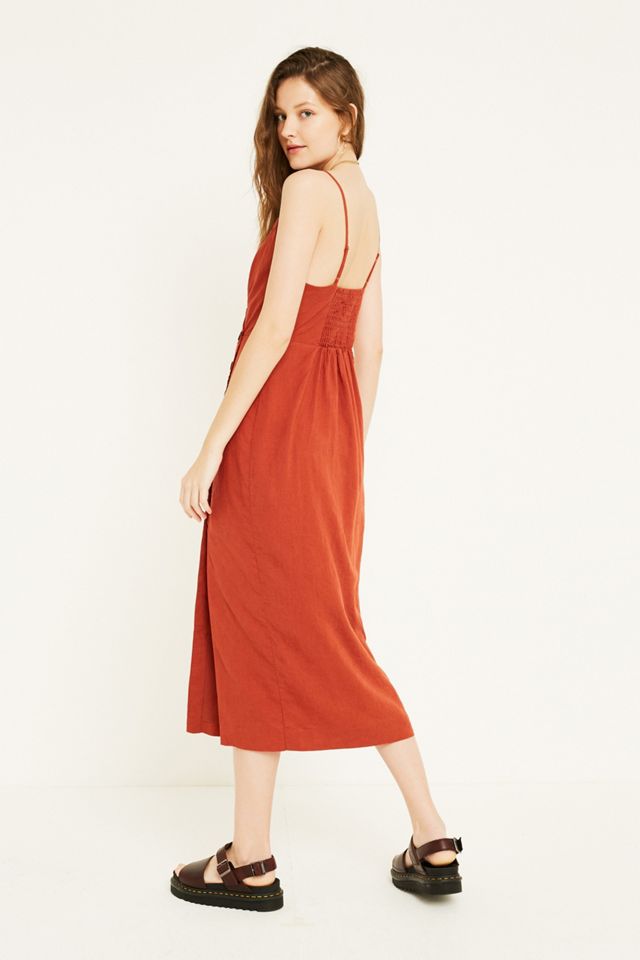 UO Amber Spice Midi Dress #1
