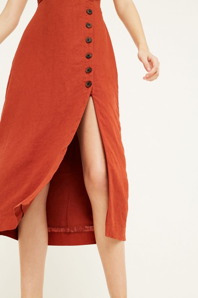 UO Amber Spice Midi Dress #3