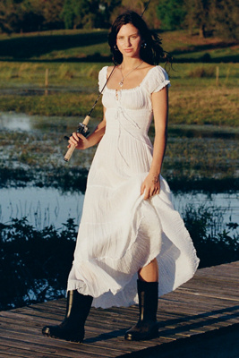 Robe longue Sienna en taille: TTP - Kimchi Blue - Modalova