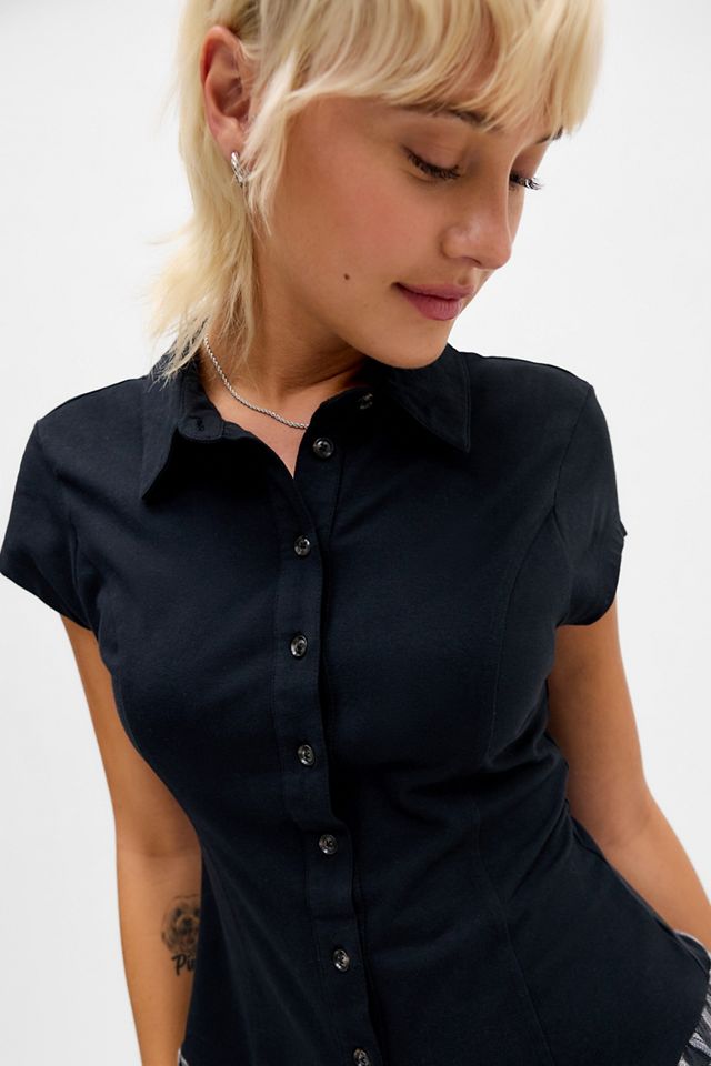 Vestido de Cuadros Híbrido UO Cammie #1